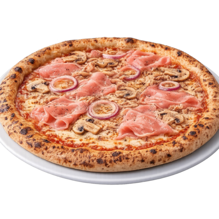 Pizza Prosciutto e Funghi
