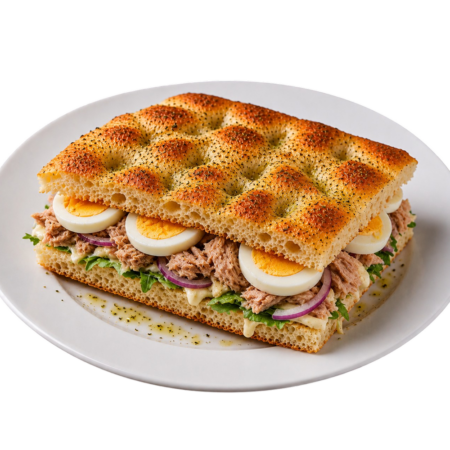 Schiacciata Tonno e Uova